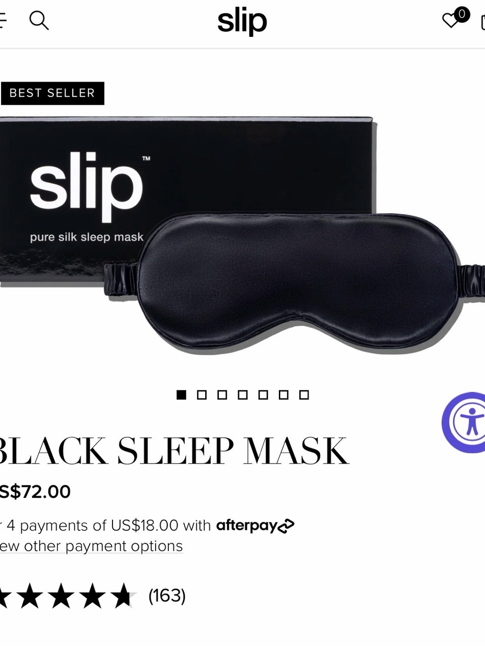 Slip Black Silk-Feel Pillowcase in Branded Packaging - Picture 6 of 8